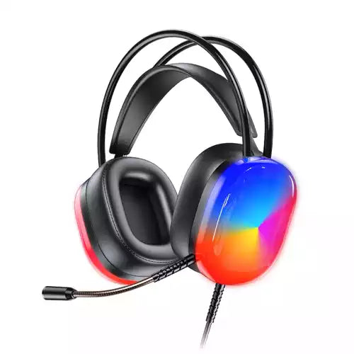 Awei GM-11 Luminous Wired Headphones Black Awei GM-11 Luminous Wired Headphones Black